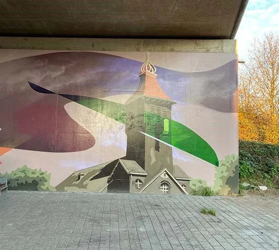 Graffiti kunstwerk